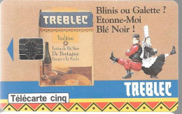 CARTE-PRIVEE-5U-SO5-JG-04/94-GN-101-TREBLEC-V°DN° A 4C114198-Neuve-TBE - 5 Units