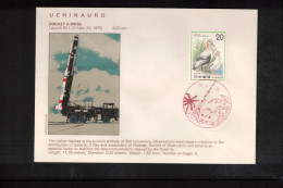 Japan 1975 Uchinauro Rocket K-9M-50 Interesting Cover - Covers & Documents