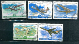 RUSSIE -  Y&T PA 138 à 141 (série Complète) Et 142 (avions) - Used Stamps