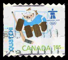 Canada (Scott No.2310 - Olimpique / 2010 / Olympic) [o] Roulette / Coil Perf. 8.5 - Oblitérés