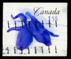 Canada (Scott No.2200 - Fleurs / Flowers) [**] Roulette / From Booklet - Oblitérés