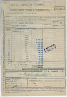 Brazil 1958 Fiscal Revenue Stamp Acquisition Guide Sales Tax And Consignment Federal Treasury - Cartas & Documentos