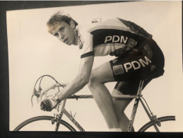 Steven Rooks - PDM - 1986 - Photo Pour Presse 13x18 Cm  -  Cyclisme - Ciclismo -wielrennen - Cyclisme