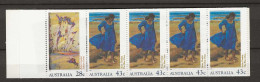 1990 MNH Australia Booklet Mi 1227-28 - Carnets