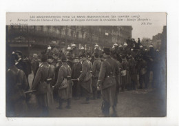 PARIS - Les Manifestations Pour Le Repos Hebdomadaire Le 20 Janvier 1907 - Barrages, Rondes De Dragons - Manifestazioni