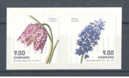 Danemark Denmark 2014 - Spring Flowers Set Mnh** - Nuovi