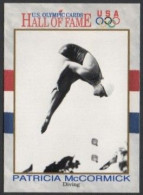 UNITED STATES 1991 - U.S. OLYMPIC CARDS HALL OF FAME # 30 - PATRICIA McCORMICK - OLYMPIC GAMES 1952 / 1956 - DIVING - G - Other & Unclassified