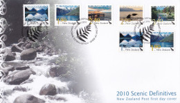 New Zealand 2010 Scenic Definitives FDC - FDC