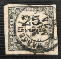 FRANCE - Taxe - N° 5 Type I - Oblitération Marseille Le 26 Mai 1871 - 25c Noir - Used Stamps