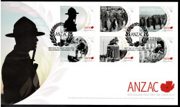 New Zealand 2010 The ANZAC Series : Remembrance FDC  - FDC