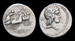 Roman Republic L.Julius Bursio AR Denarius - Röm. Republik (-280 / -27)