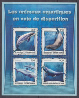 2017 Central African Republic 6715-6718KL Marine Fauna 16,00 € - Dauphins