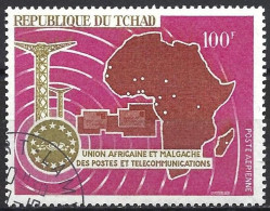 Chad 1967 - Mi 183 - YT Pa 41 ( 5th Anniv. Of African Postal Union ) Airmail - Tchad (1960-...)