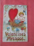 Embossed Valentine  Ref 6065 - Saint-Valentin