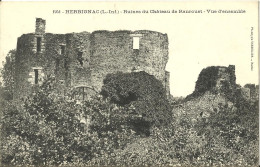 +128 Herbignac - Ruines Du Château De Ranrouet - Vue D'ensemble -.. - Herbignac