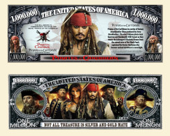 USA - FANTASY NOTE - PIRATES  OF  THE  CARIBBEAN - UNC - Autres & Non Classés