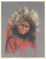 Francis Eskimo Ethnic Types Postcard - America