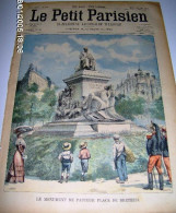 (PARIS) «Le Monument De PASTEUR Place De Breteuil » In « Le Petit Parisien – Supplément Littéraire Illustré » ----> - Le Petit Parisien