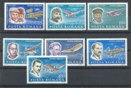 RUMANIA   YVERT  AEREO  259/65    MNH  ** - Nuevos