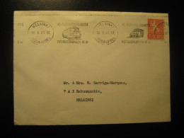 HELSINKI 1961 Postal Bus Van Truck Cancel Cover FINLAND - Covers & Documents