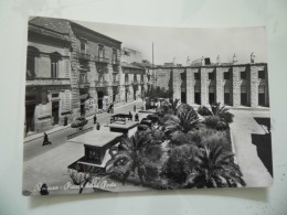 Cartolina Viaggiata "RAGUSA Piazza Della Posta" 1954 - Ragusa