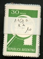 Argentine - Argentinien - Argentina Lot 1979 Y&T N°1169a - Michel N°1385 *** - 30p Slogan Philatéliste - Lot 10 Timbres - Neufs