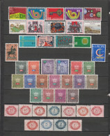 44 TIMBRES LIECHTENSTEIN OBLITERES & NEUFS** & * + SANS GOMME DE 1920 à 1982   Cote : 29,90 € - Dienstzegels