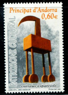 CU0056 Western Andorra 2008 Folk Craft 1V MNH - Autres & Non Classés