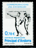 CU0057 Spanish Andorra Scientific Society 2008 Chart 1V  MNH - Other & Unclassified