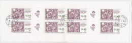 Feuillet De 8 Timbres + 4 Coupons YT 162 Tradition Timbre Gravé Science économie / Sheetlet Michel H-blatt 4 - Gebraucht