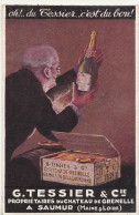 CP Pub Vins De Saumur Et Annulation Daguin Marseillan Hérault Ses Vins Blans Et Rosés ! 1931 - Covers & Documents