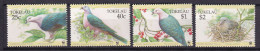 225b TOKELAU 1995 - Yvert 209/12 - WWF Oiseau Pigeon - Neuf ** (MNH) Sans Charniere - Tokelau