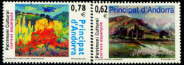 CU0098 Western Andorra 2009 Paintings 2V MNH - Otros & Sin Clasificación