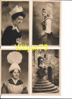 La Normandie - Coiffes Er Costumes - Lot De 11 Cartes - Collections & Lots