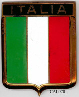 CAL070 - PLAQUE CALANDRE AUTO - ITALIA - Other & Unclassified