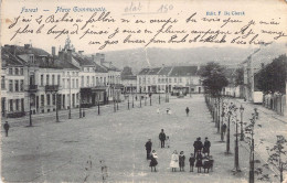 BELGIQUE - FOREST - Place Communale - Carte Postale Ancienne - Autres & Non Classés