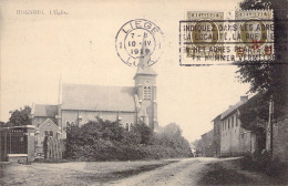 BELGIQUE - HOGNOUL - L'église - Edit Henri Kaquet - Carte Postale Ancienne - Andere & Zonder Classificatie