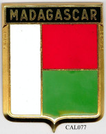 CAL077 - PLAQUE CALANDRE AUTO - MADAGASCAR - Other & Unclassified