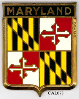 CAL078 - PLAQUE CALANDRE AUTO - MARYLAND - Altri & Non Classificati