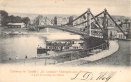 BELGIQUE - HOLLOGNE AUX PIERRES - Le Pont De Seraing Sur Meuse  - Carte Postale Ancienne - Altri & Non Classificati