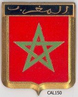 CAL150 - PLAQUE CALANDRE AUTO - MAROC - Otros & Sin Clasificación