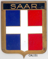 CAL151 - PLAQUE CALANDRE AUTO - SAAR - Andere & Zonder Classificatie