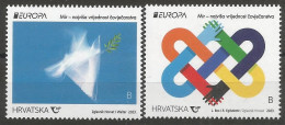 HR 2023-1619-20 EUROPA CEPT, HRVATSKA CROATIA, 2v, MNH - 2023