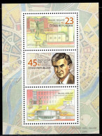 CU0148 Czech 2020 Architects And Architecture S/S MNH - Unused Stamps