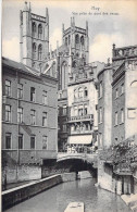 BELGIQUE - HUY - Vue Prise Du Pont Des Veaux - Carte Postale Ancienne - Hoei