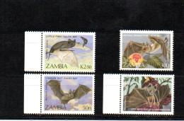 Zambie YT 461/4 ** : Chauve-souris - 1989 - Bats