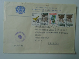 ZA447.3  Romania  Cover - 1999 Patriarhia Romaniei - Episcopia Ortodoxa De La Gyula Ungaria - Brieven En Documenten