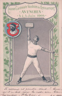 Avenche VD, Fête Cantonale Vaudoise De Gymnastique 1904, Le Lancer Du Poids (4.6.1904) - Le Vaud