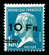 N°4, Pasteur Surchargé à Bord Du Paquebot 'ILE DE FRANCE' 10F Sur 1,50F Bleu, Exceptionnelle Fraîcheur, SUPERBE, R.R.R ( - 1927-1959 Neufs