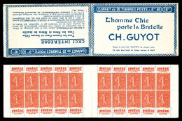 N°199-C66, Série 203-B, GUYOT BRETELLES Et EU. TTB  Qualité: **   - Anciens : 1906-1965